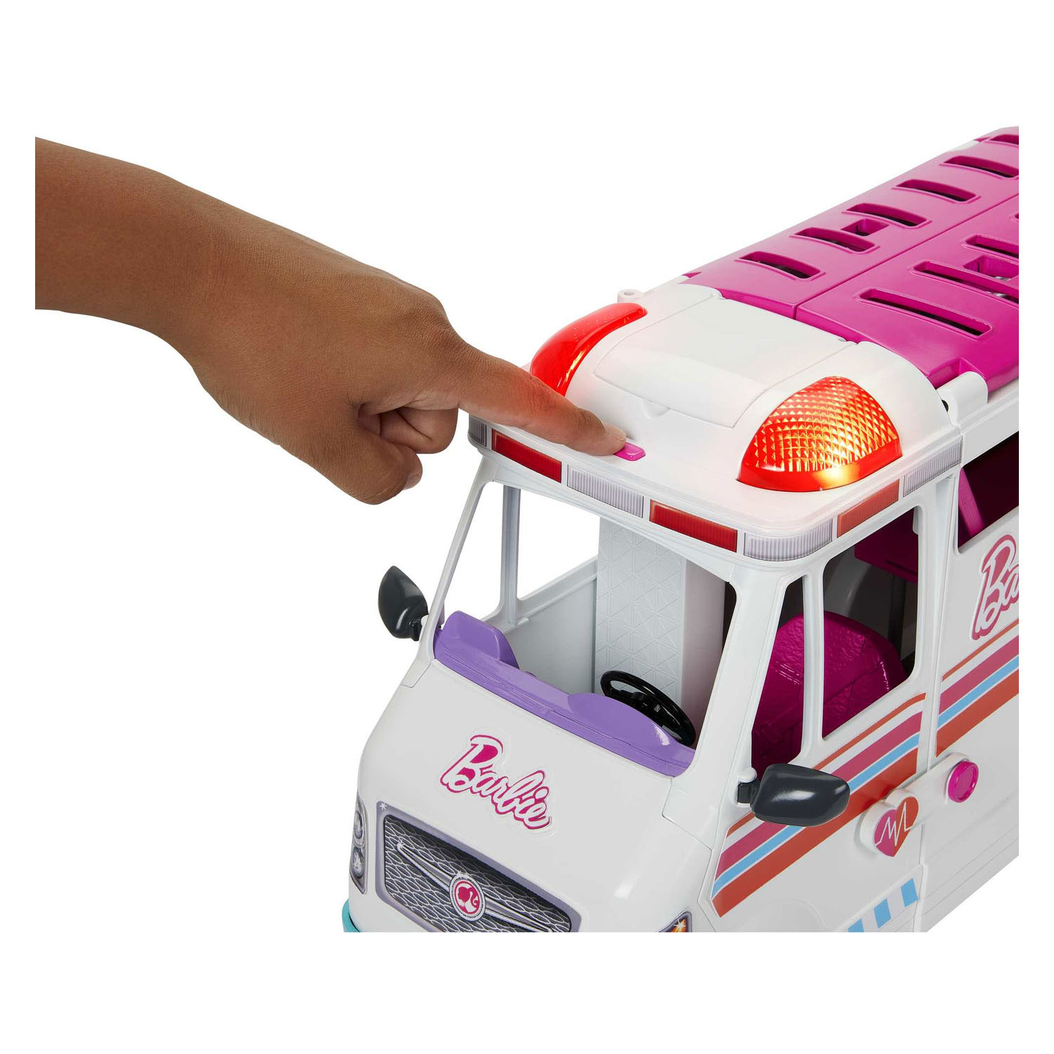 Coffret de jeu Barbie Ambulance Clinic
