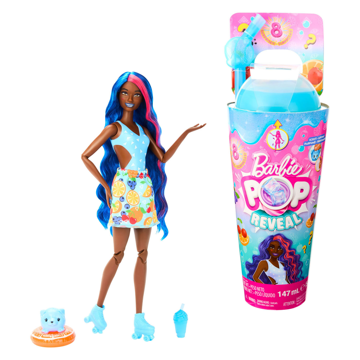 Barbie Reveal Doll Série Juicy Fruits - Fruit Punch