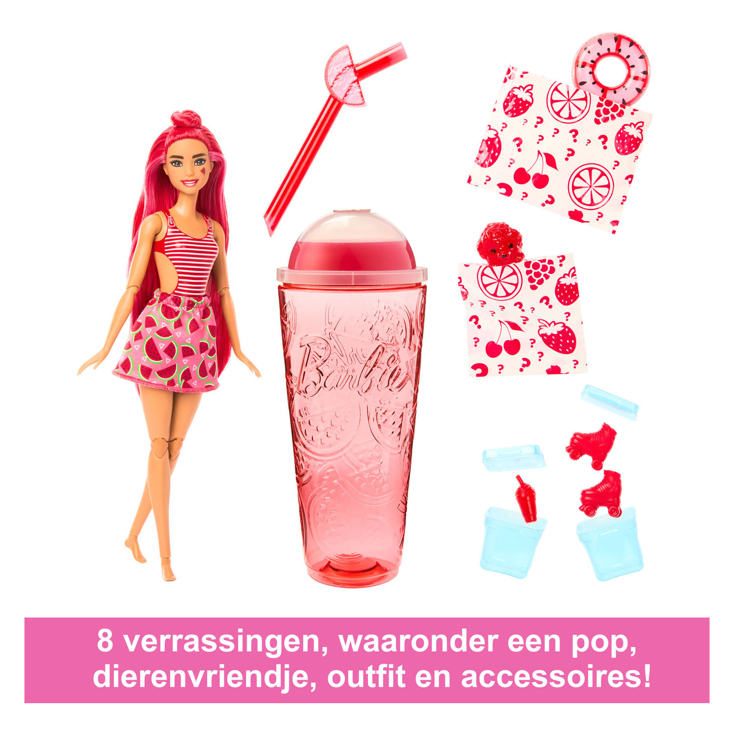 Barbie Reveal Doll Série Juicy Fruits - Pastèque Crush