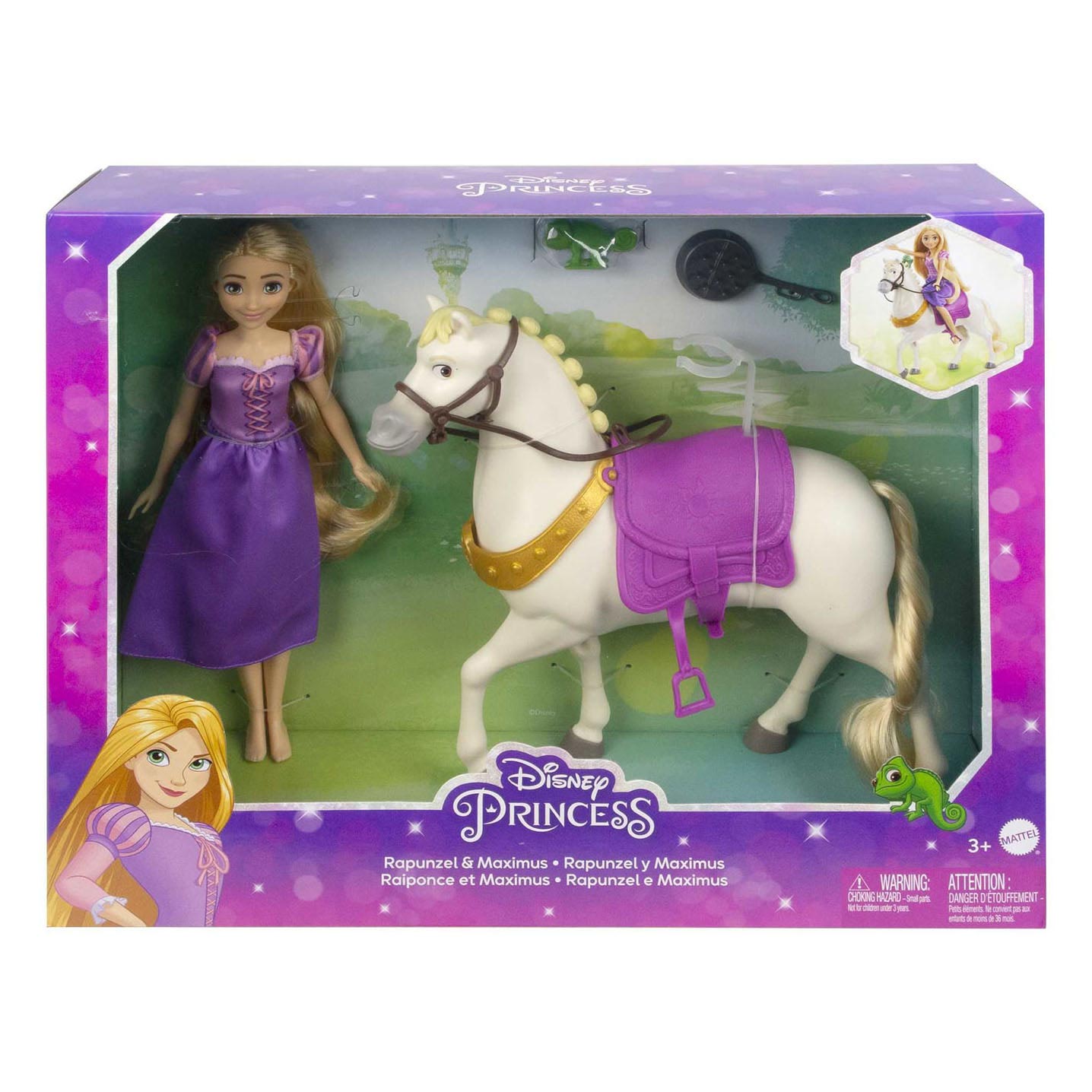 Poupée Princesse Disney - Raiponce et Maxime