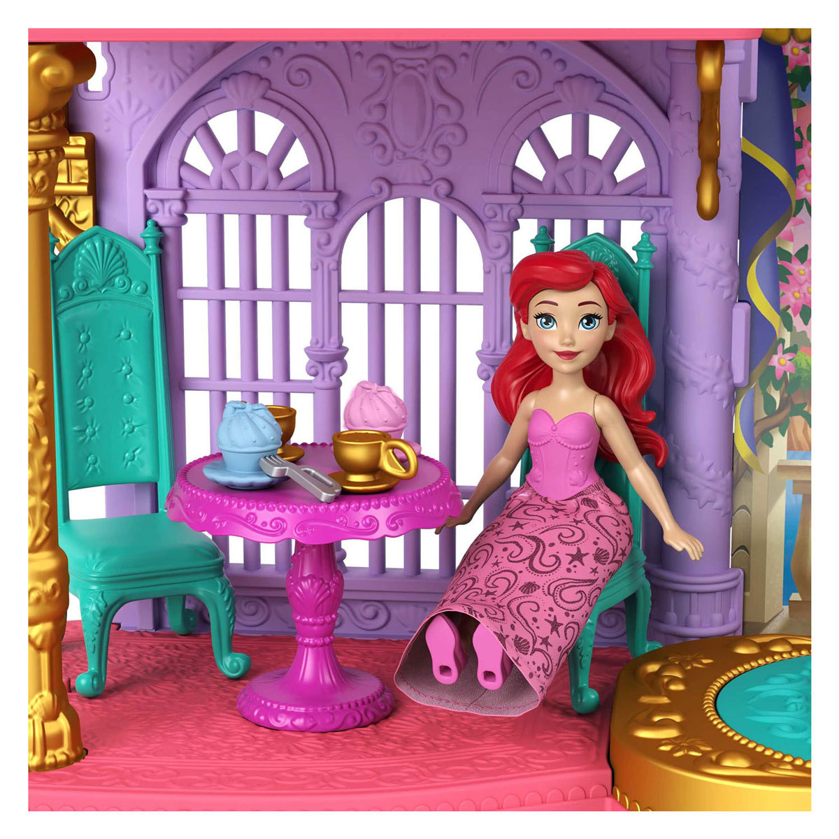 Maison de poupée Princesse Disney Artiels Land and Sea Castle