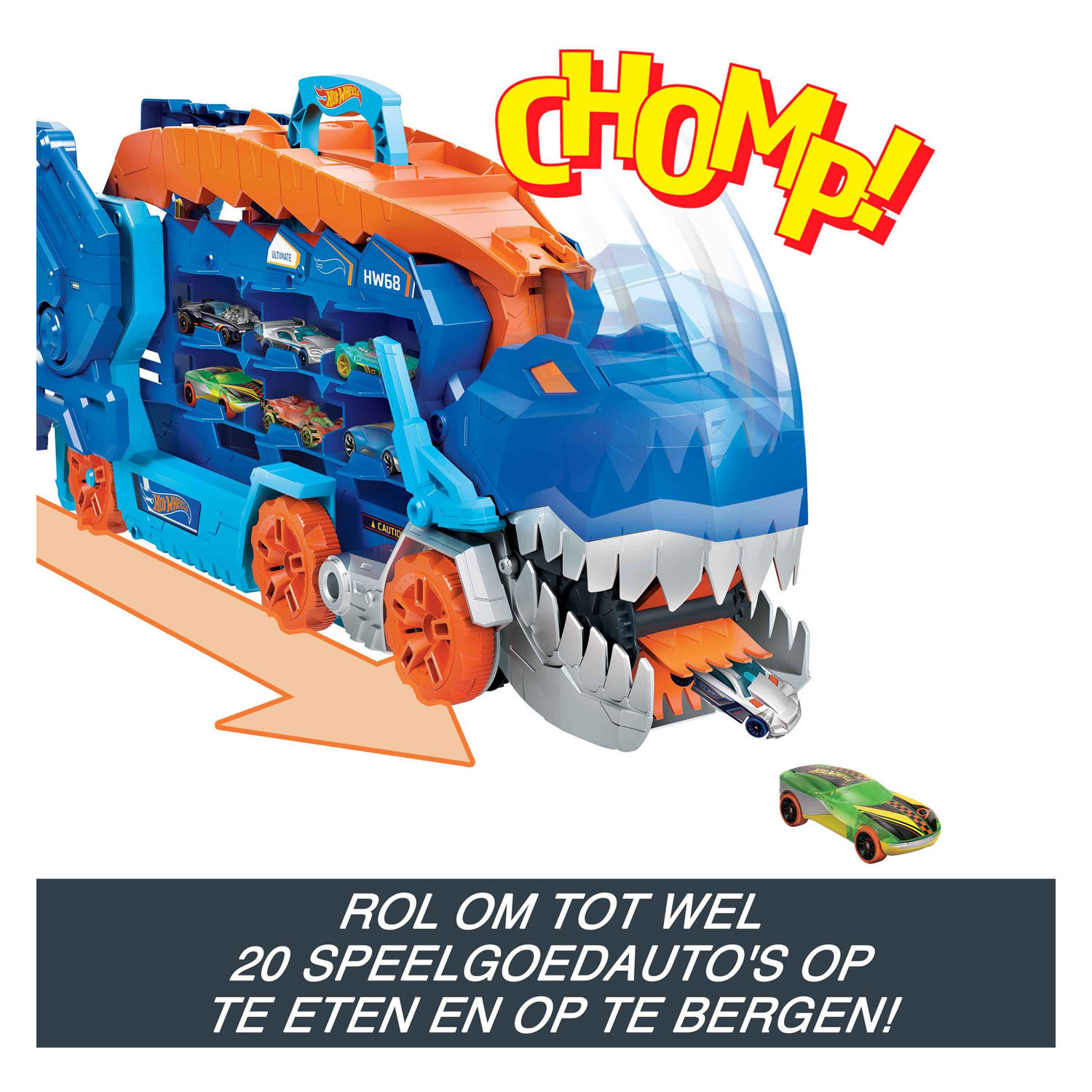 Hot Wheels City Ultimate T-Rex Transporter Coffret de jeu