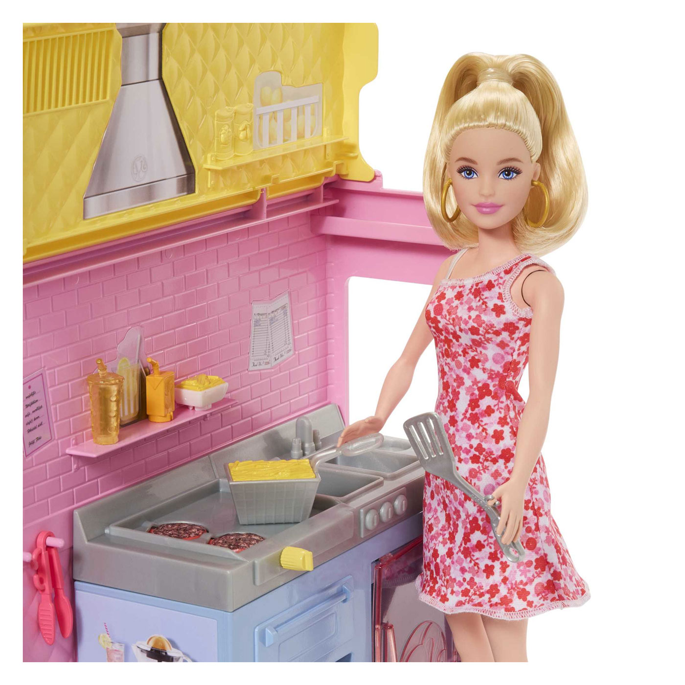 Barbie Limonadewagen met Pop
