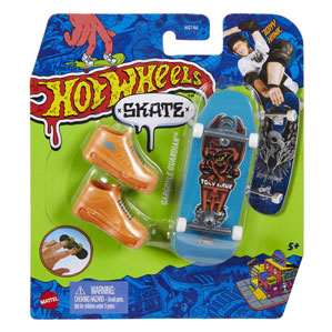 Ensemble de jeu de skateboard à doigts Hot Wheels