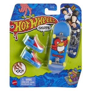 Ensemble de jeu de skateboard à doigts Hot Wheels