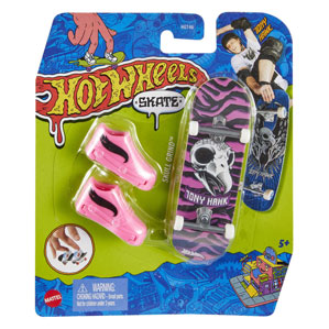 Ensemble de jeu de skateboard à doigts Hot Wheels