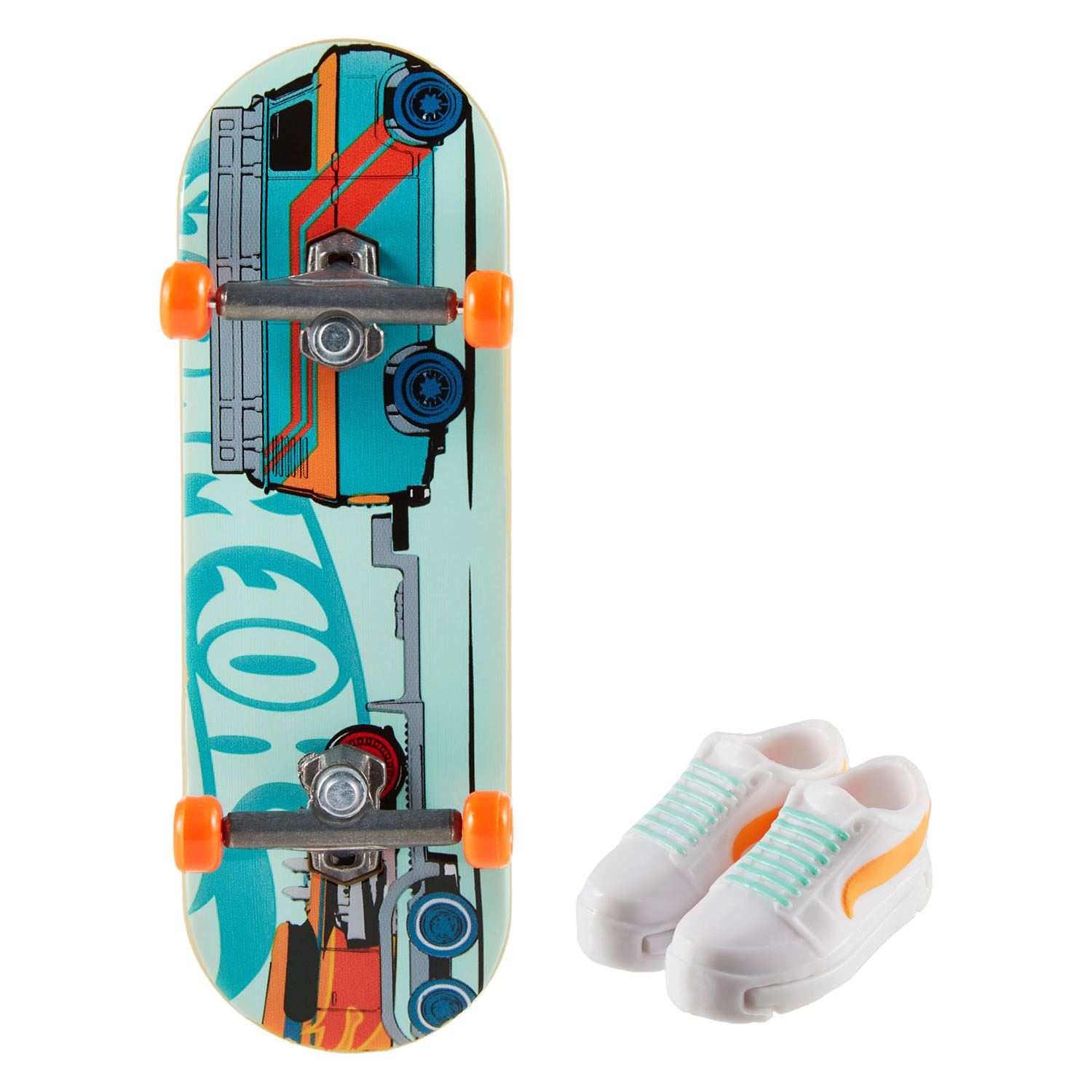 Ensemble de jeu de skateboard à doigts Hot Wheels