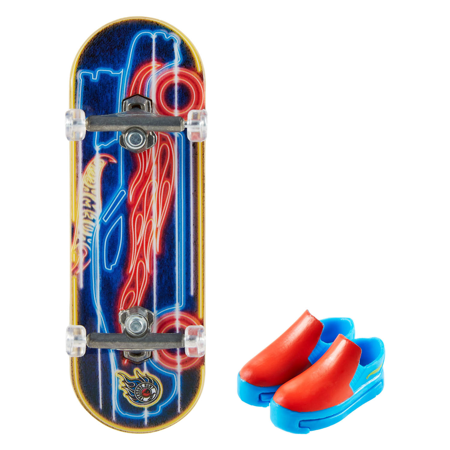 Ensemble de jeu de skateboard à doigts Hot Wheels