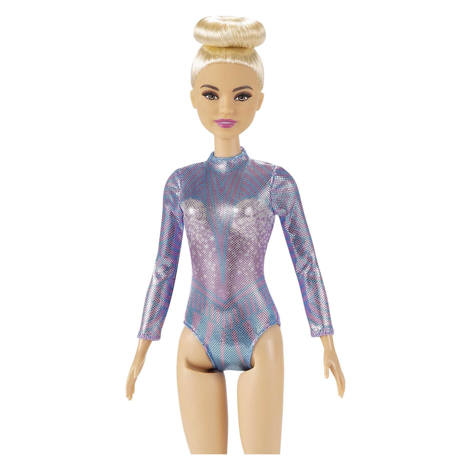 Poupée mannequin blonde Barbie gymnaste rythmique