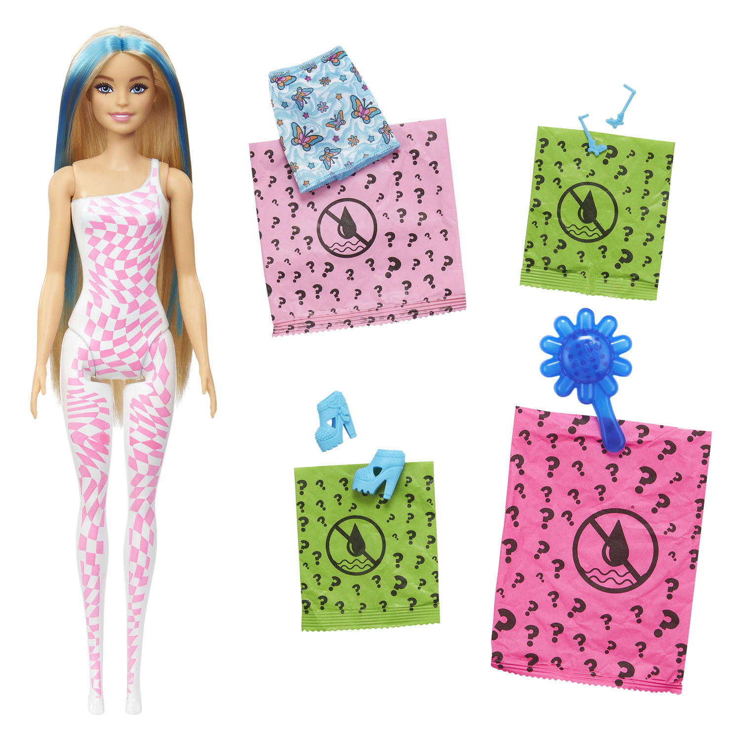 Barbie Color Reveal Groovy Dolls Modepuppe