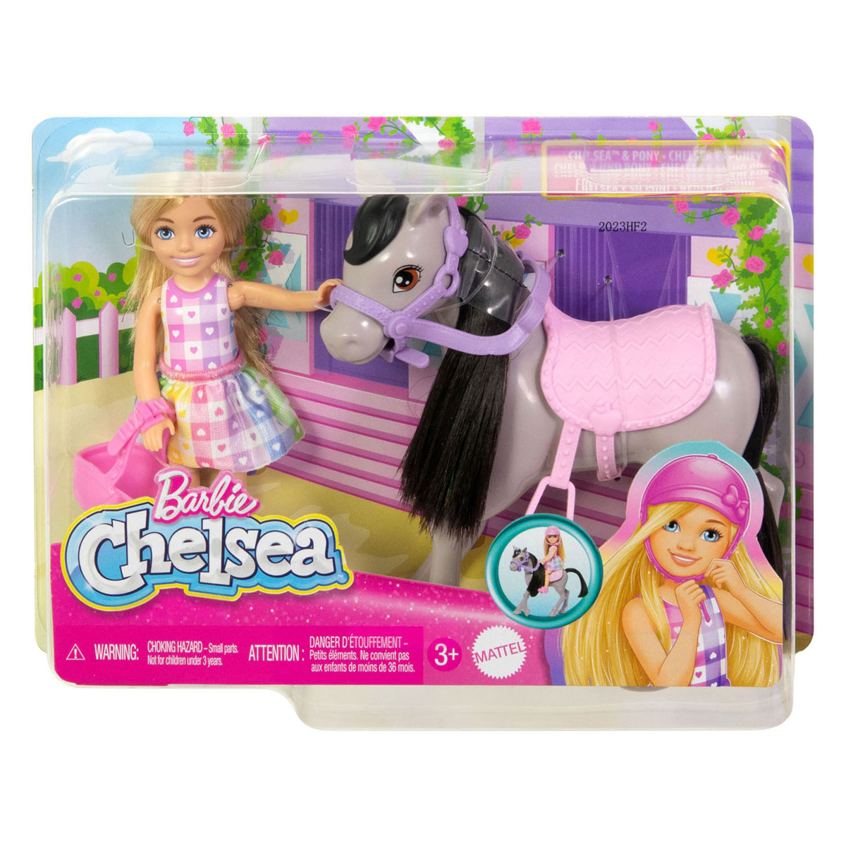 Barbie Chelsea-Puppe und Pony-Spielset