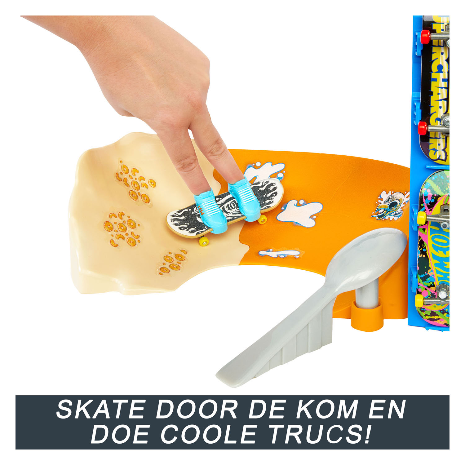 Hot Wheels Tony Hawk Skateboard Ontbijtkom Speelset
