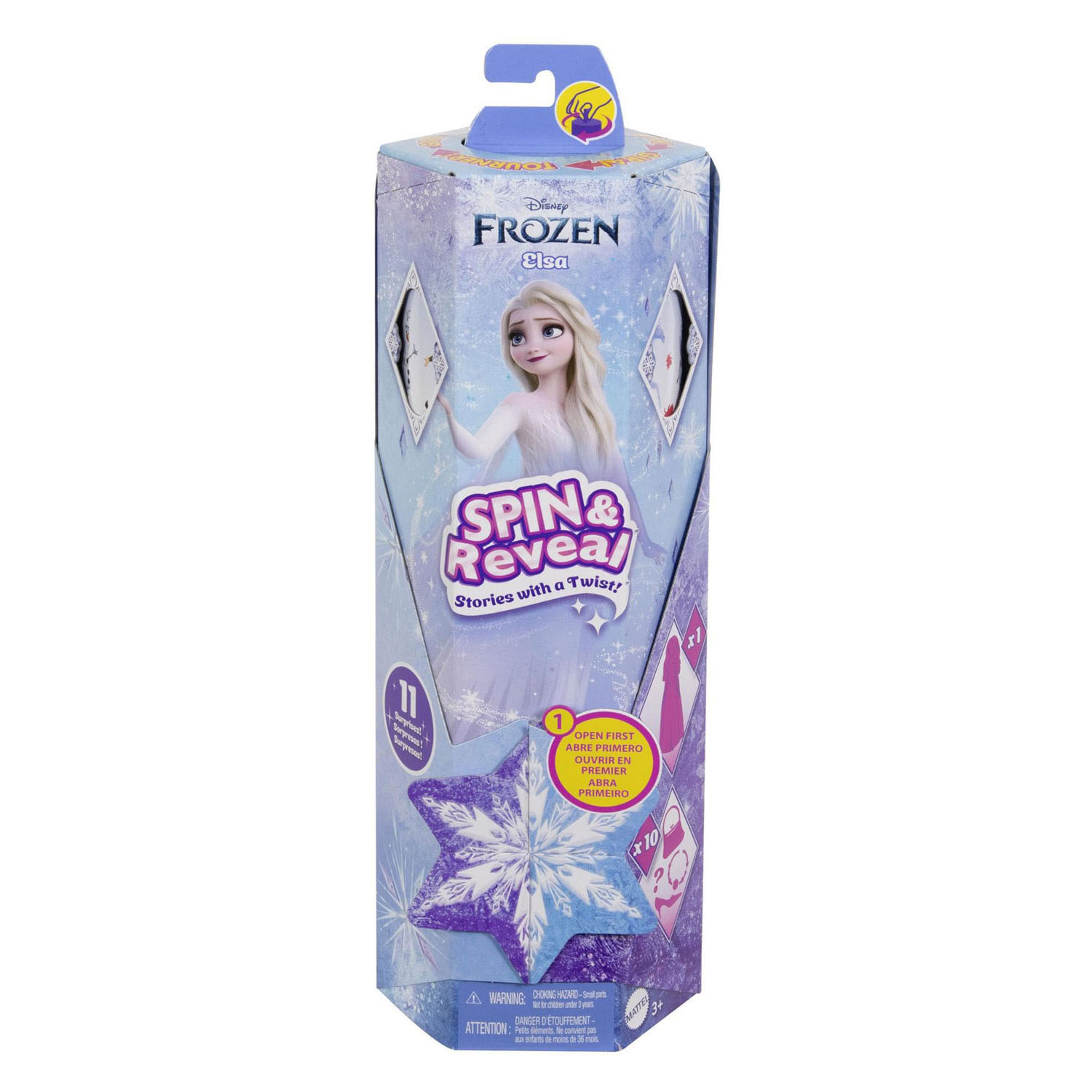 Disney Frozen Spin & Reveal Elsa-Modepuppe