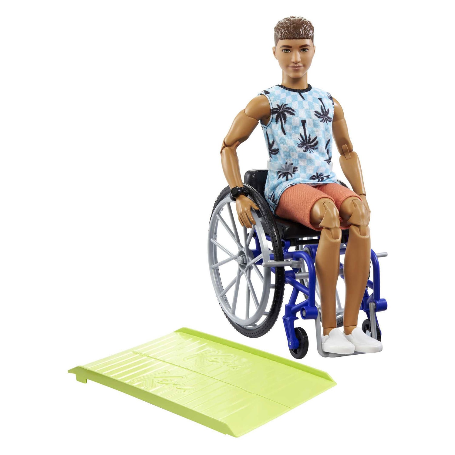Barbie Fashionistas Modepuppe Ken im Rollstuhl