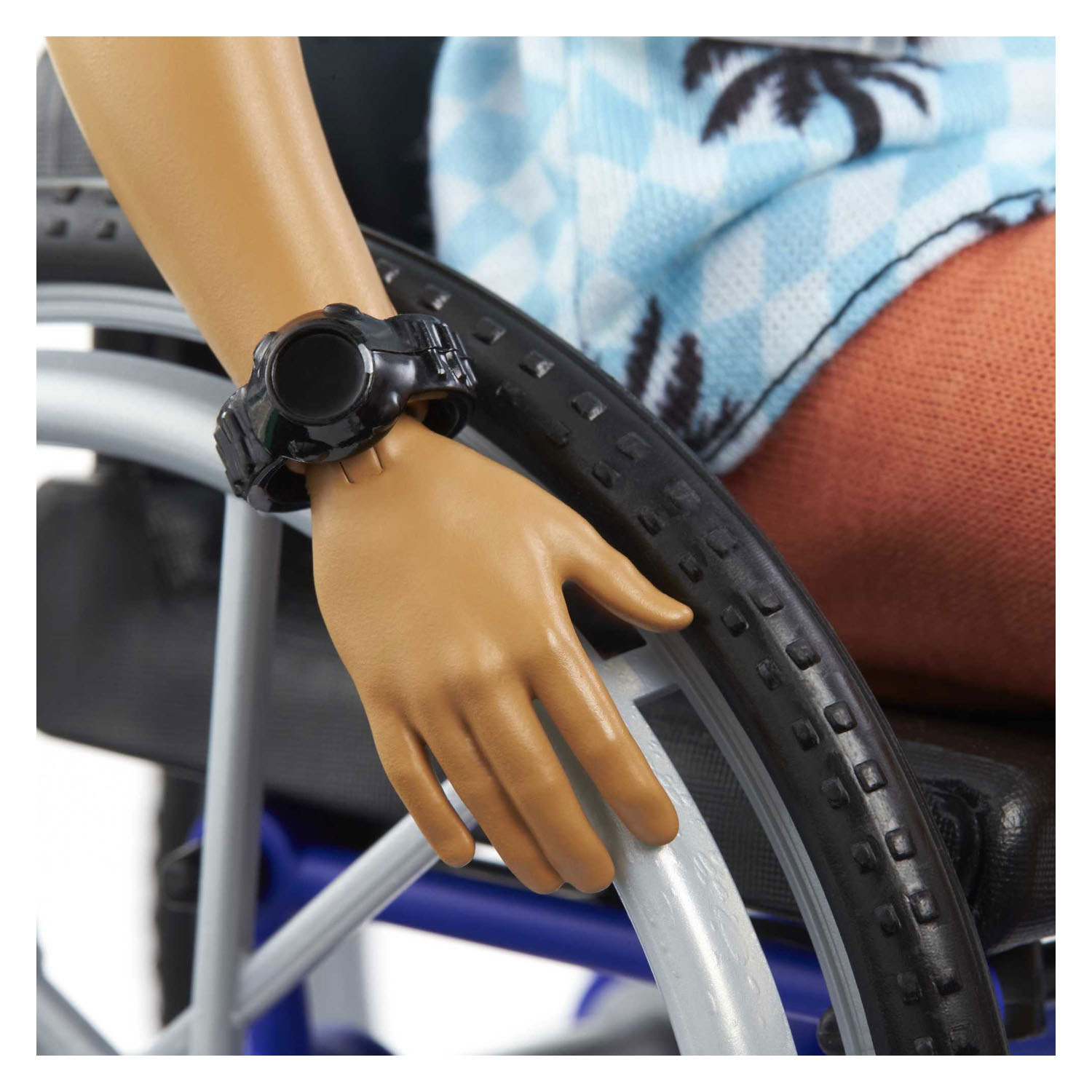 Barbie Fashionistas - Poupée mannequin Ken en fauteuil roulant