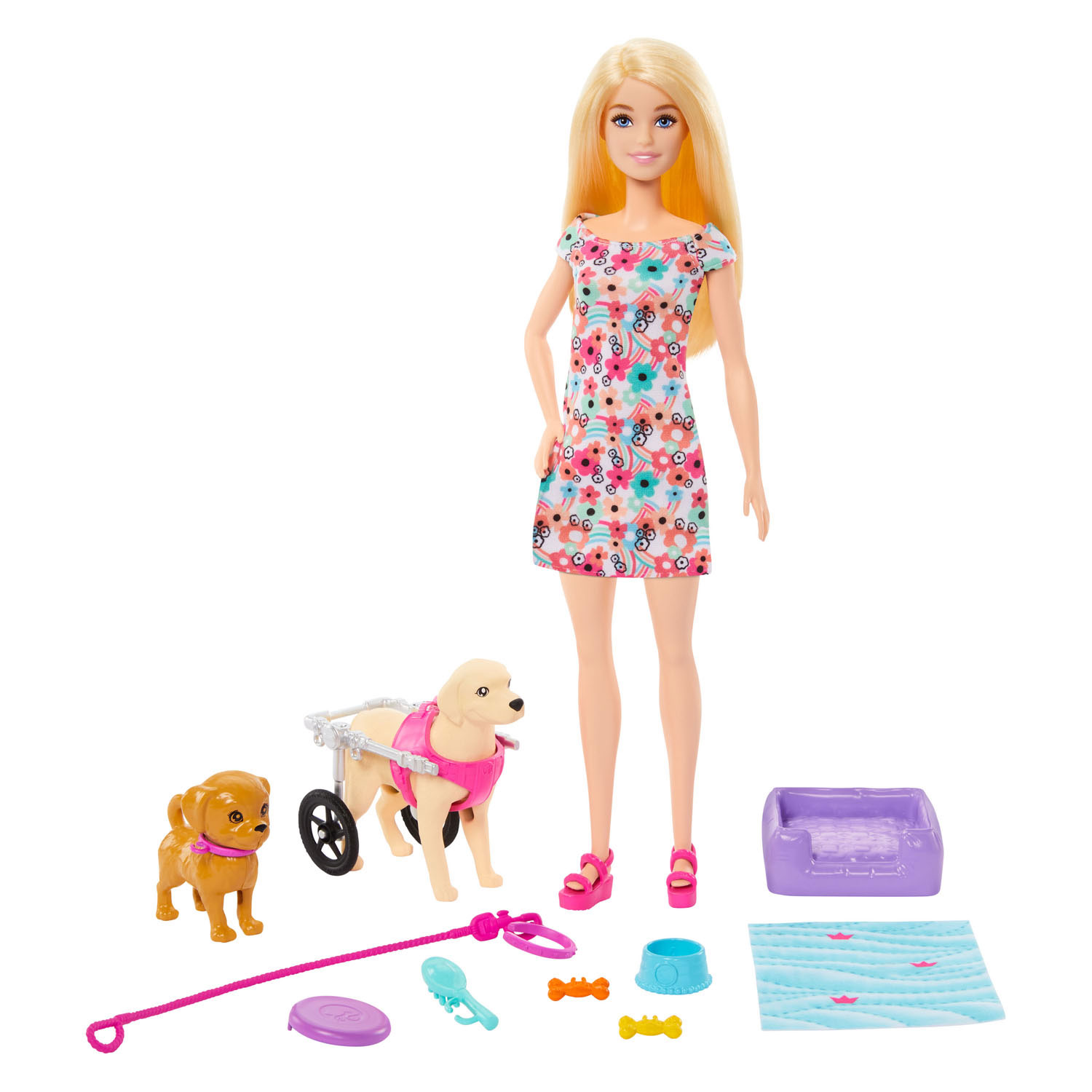 Barbie - Poupée mannequin avec chien