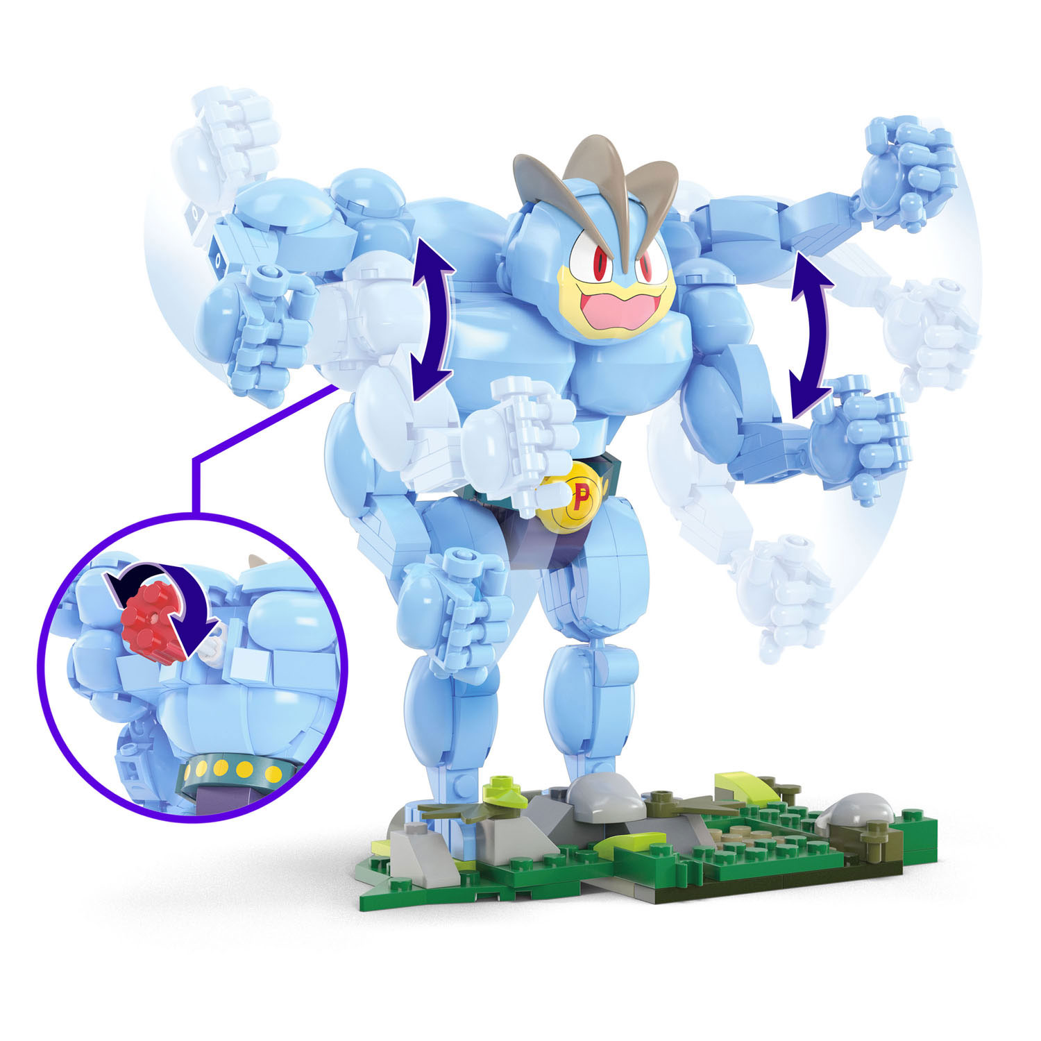 Mega Construx Pokémon Machamp Bouwset, 399dlg.