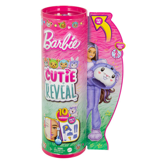 Barbie Costume Cuties Reveal Dierenpak Modepop  