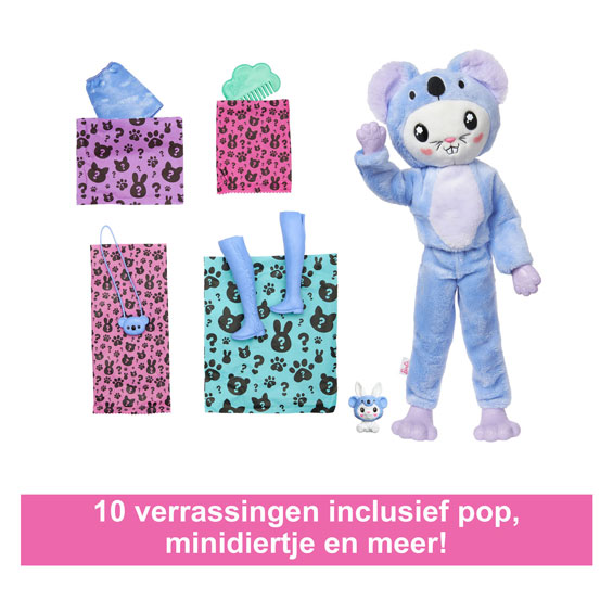 Barbie Costume Cuties Reveal Dierenpak Modepop  