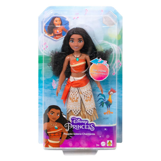 Poupée Vaiana chantante Princesse Disney - Français