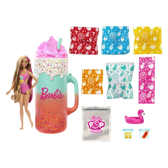 Barbie Fashion Doll Reveal Geschenkset „Rise and Surprise“.