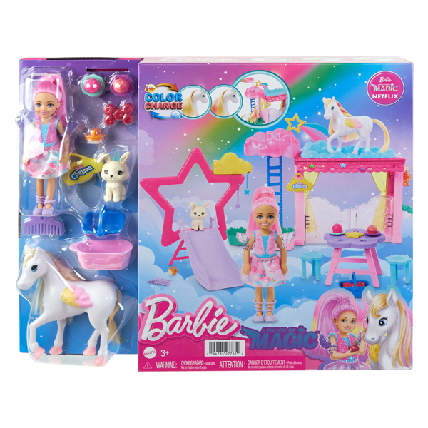 Barbie Chelsea Une touche de magie poupée avec licorne