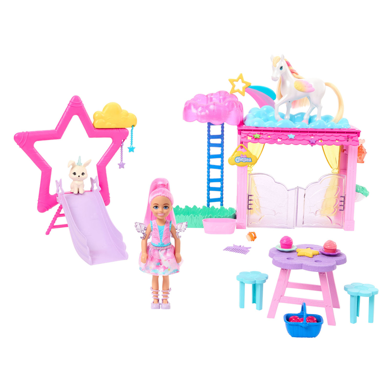 Barbie Chelsea A Touch of Magic Puppe mit Einhorn