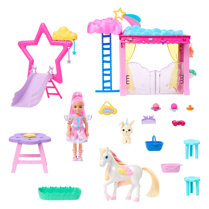 Barbie Chelsea A Touch of Magic Puppe mit Einhorn