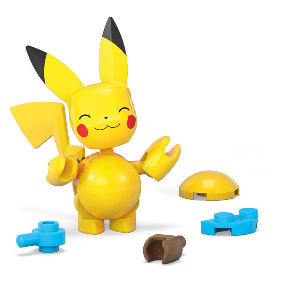 Ensemble de construction Pokémon Pikachu et Zubat Mega Construx, 40 pièces.