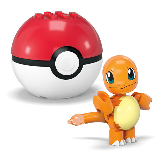 Mega Construx Pokémon-Bauset – Charmander und Pikachu