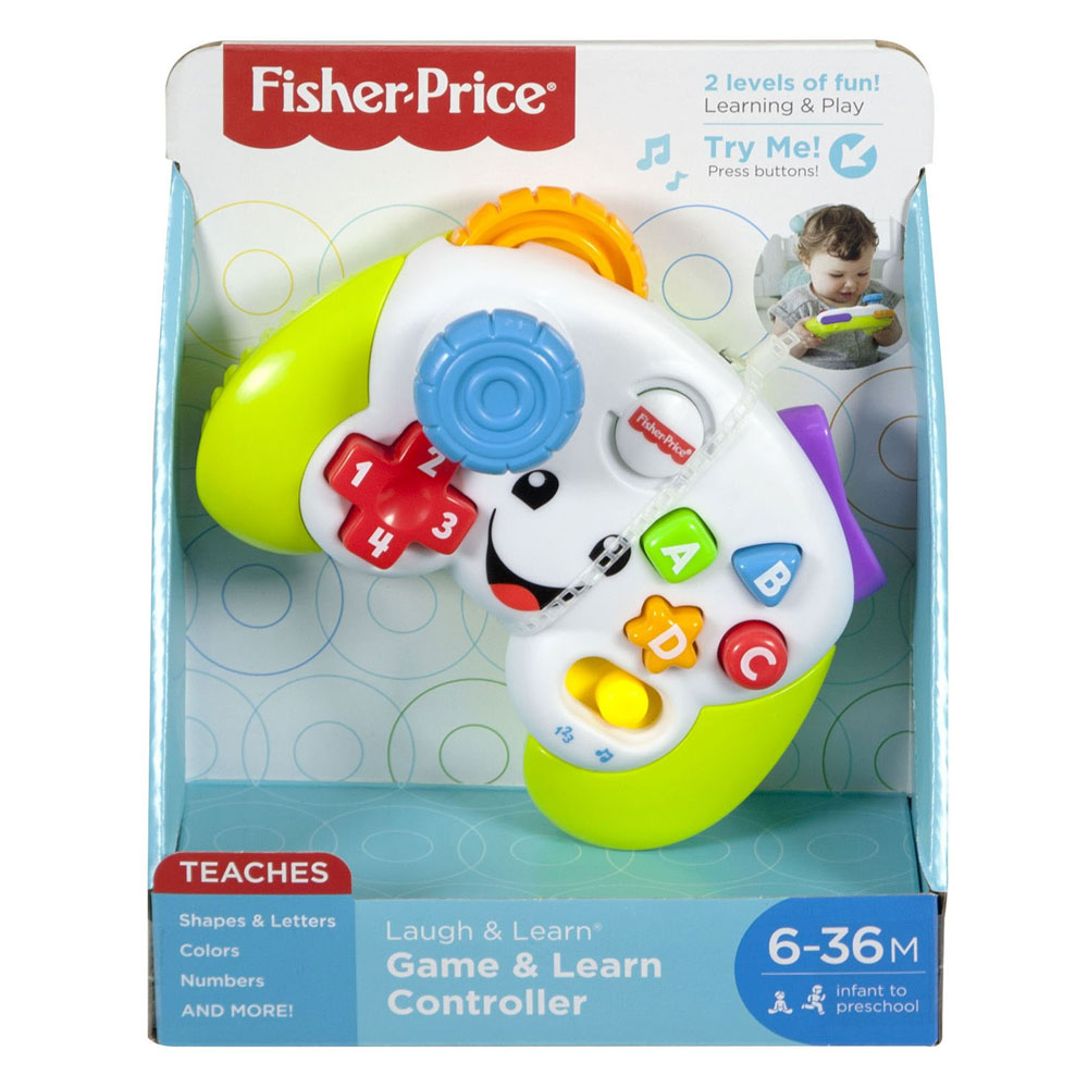 Fisher Price Learning Contrôleur de jeu et d'apprentissage amusant