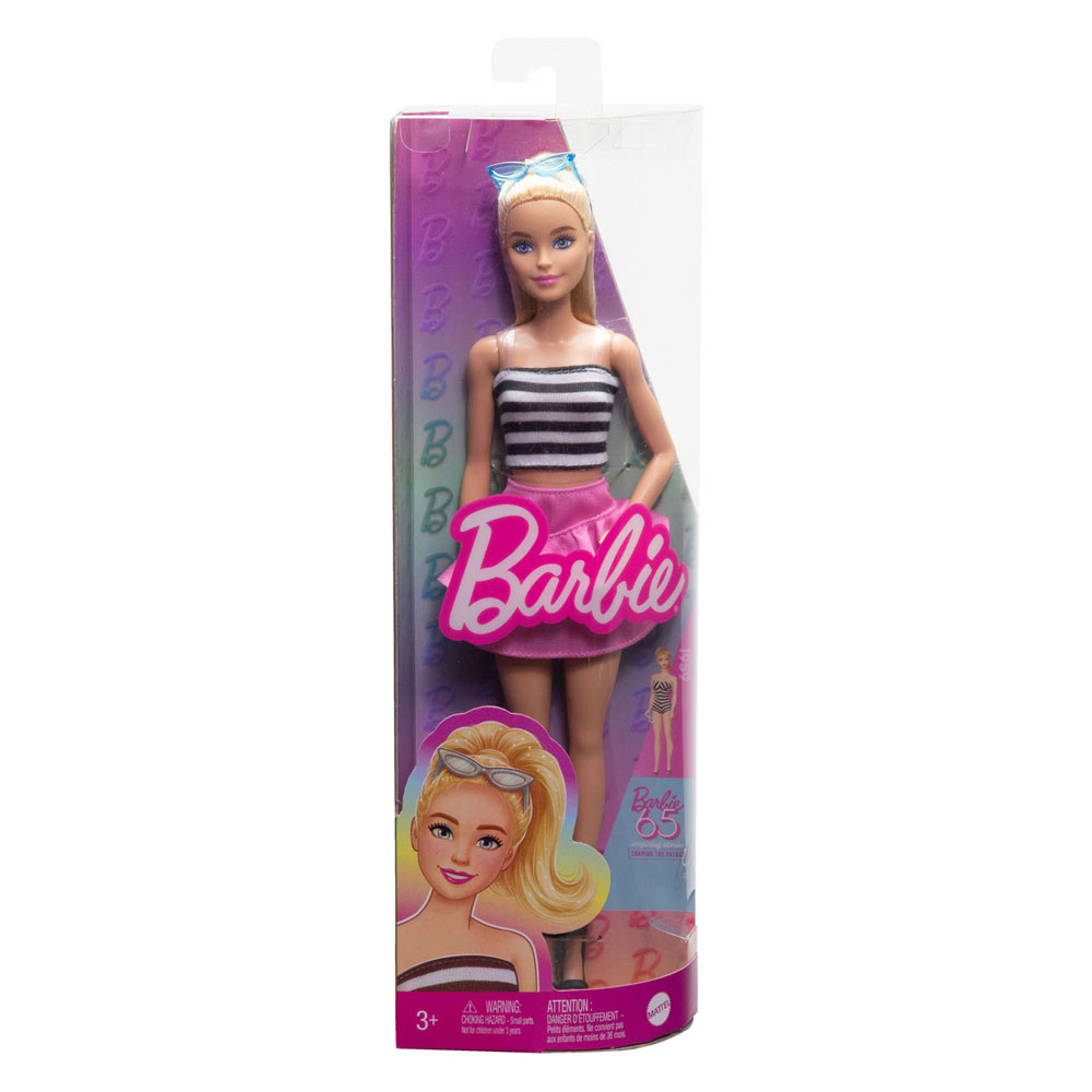 Barbie Fashionistas Modepuppe Schwarz und Weiß