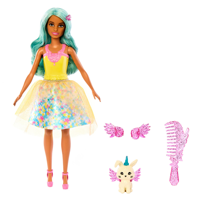 Barbie A Touch of Magic Modepop Blauw Haar 