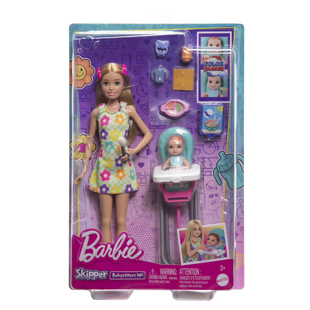 Barbie Skipper Babysitter-Spielset