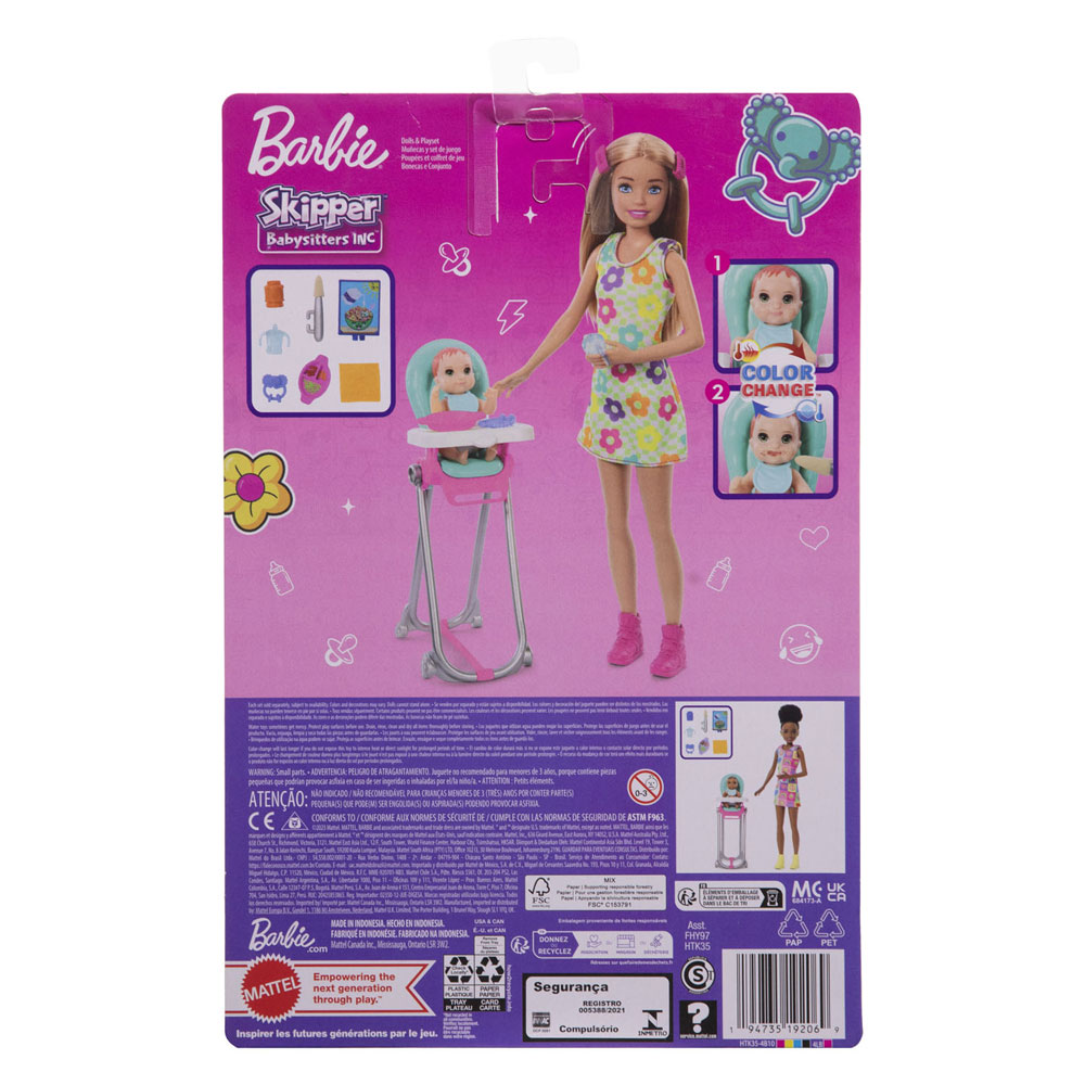 Barbie Skipper Oppas Speelset