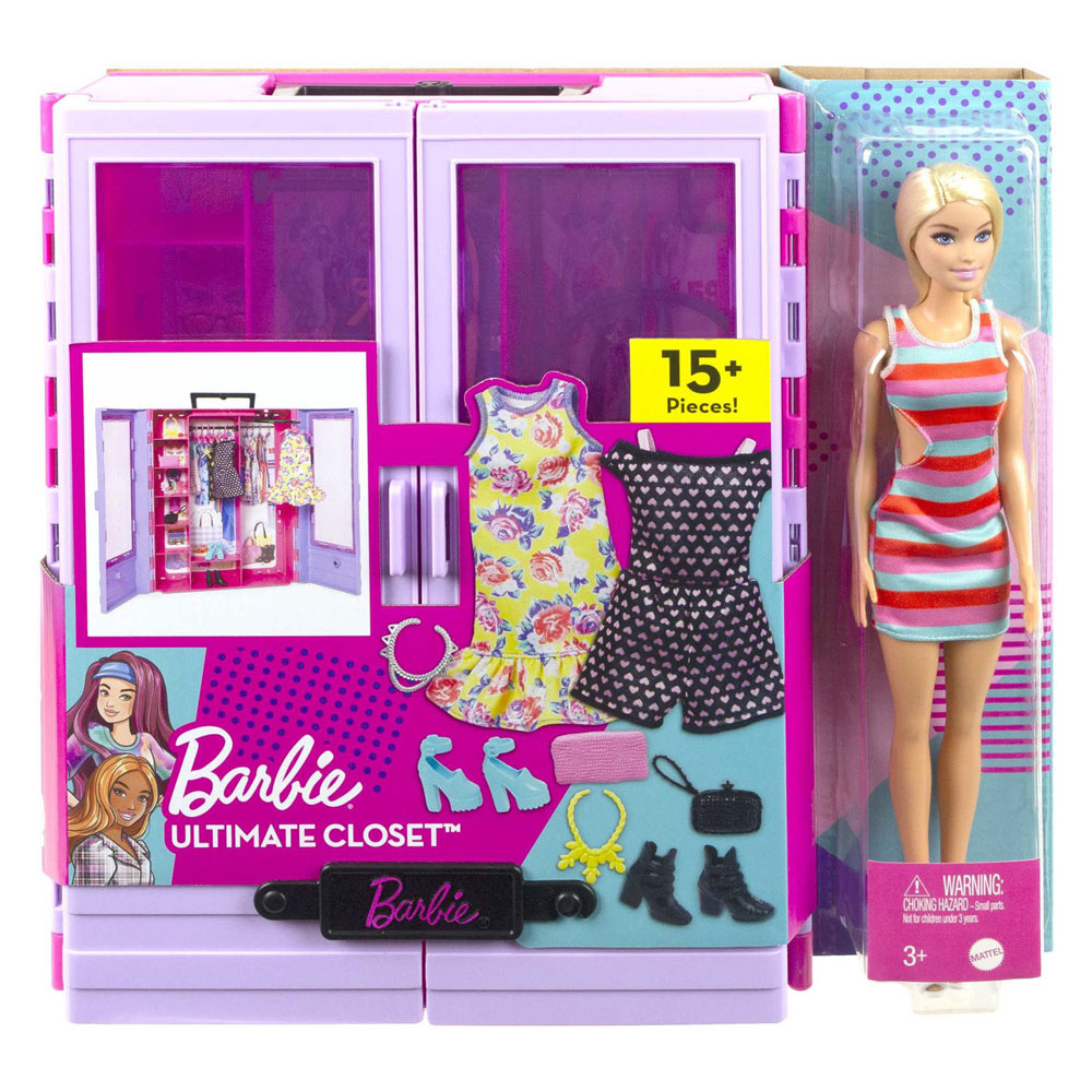Barbie Modepop Ultieme Kast Speelset