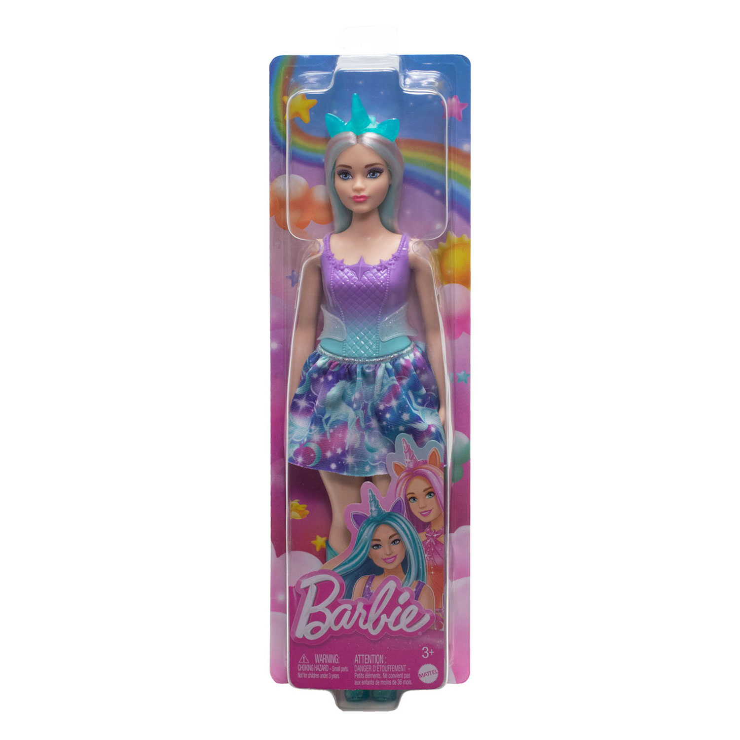 Barbie Une Touche de Magie Poupée Licorne Bleue