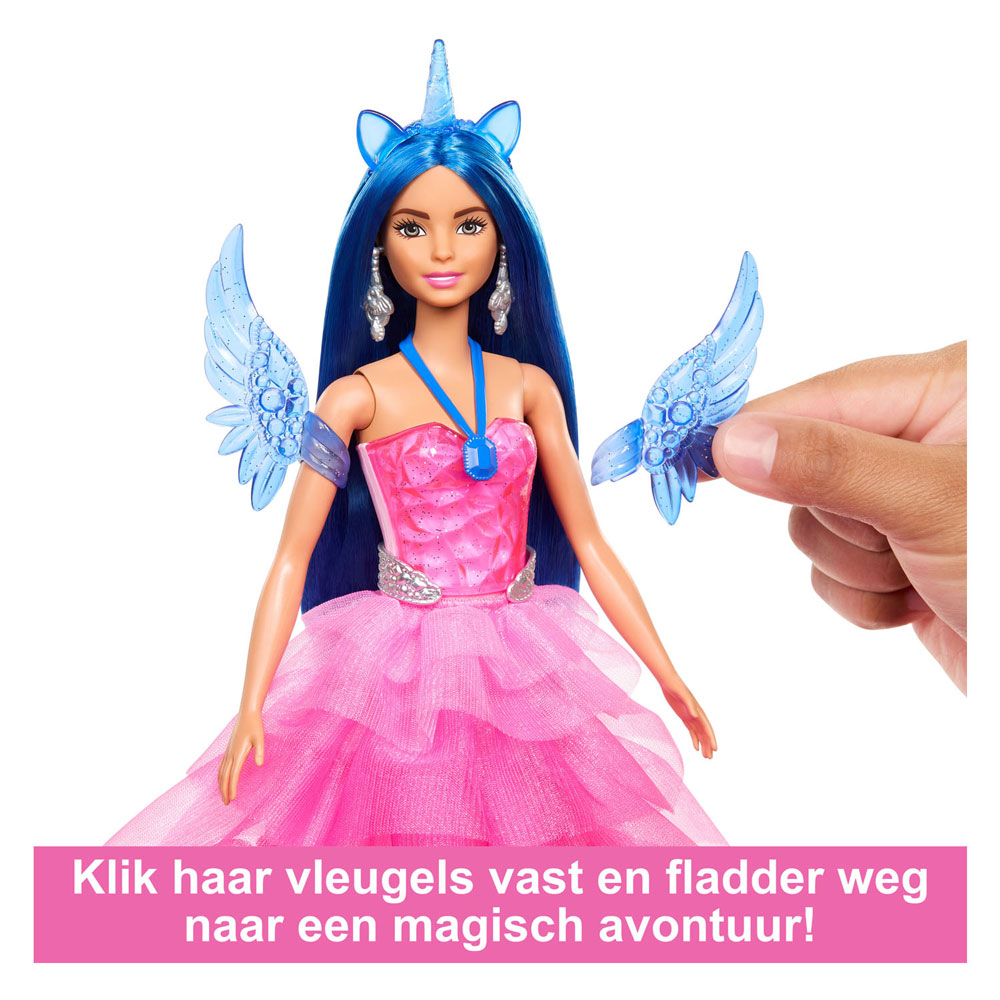 Barbie A Touch of Magic Modepop Gevleugelde Eenhoorn