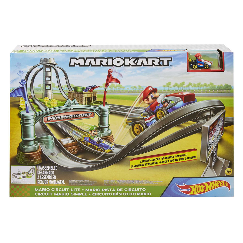 Hot Wheels Mario Kart Circuit Racebaan Speelset