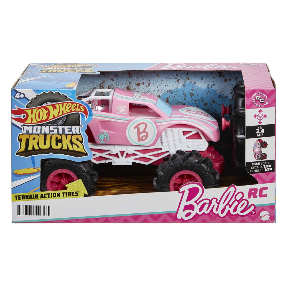 Hot Wheels RC 1:24 Barbie Voiture roulante