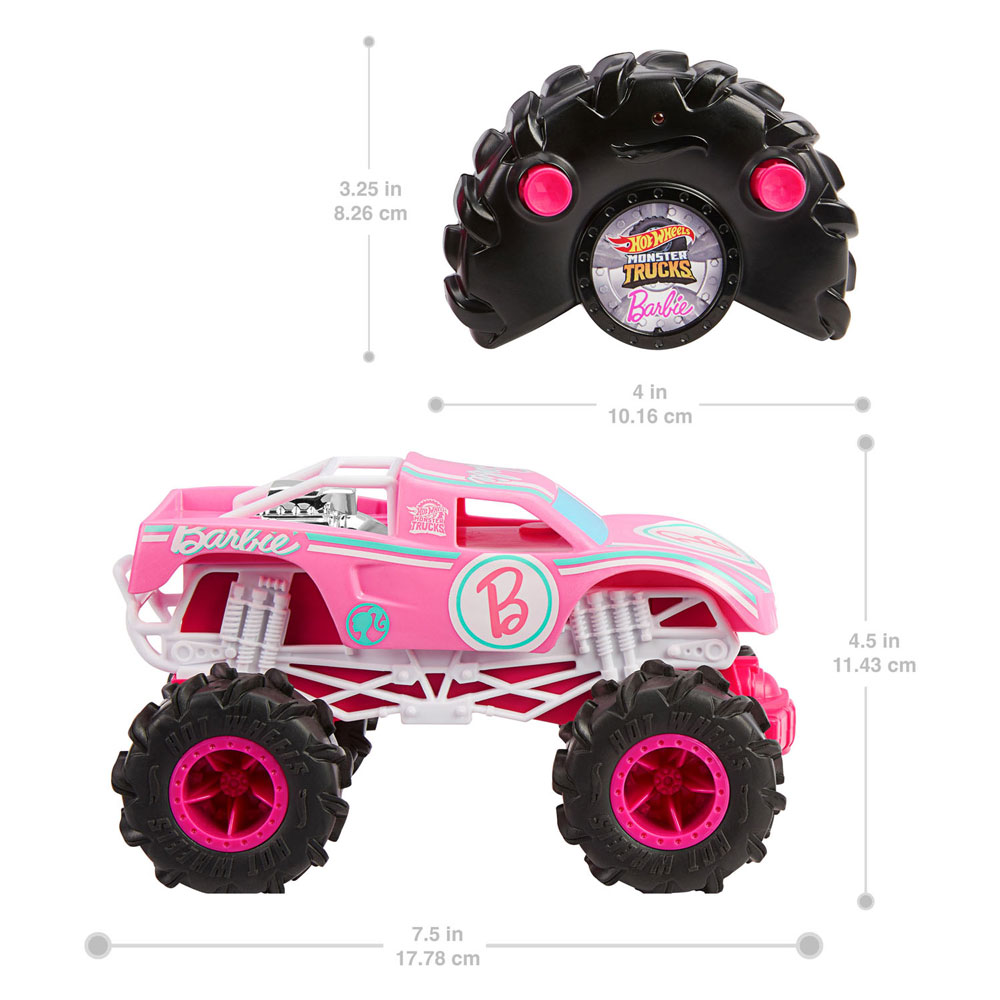 Hot Wheels RC 1:24 Barbie Voiture roulante