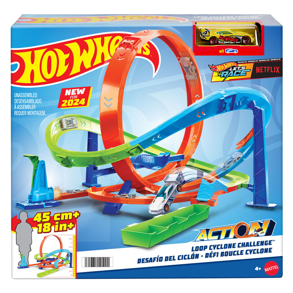 Ensemble de jeu Hot Wheels Action Hyper Loop Extreme