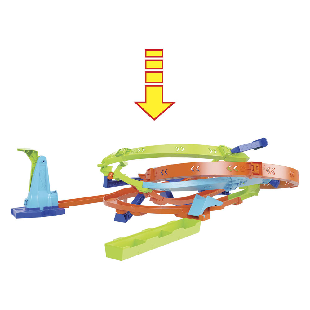 Hot Wheels Action Hyper Loop Extreme Spielset