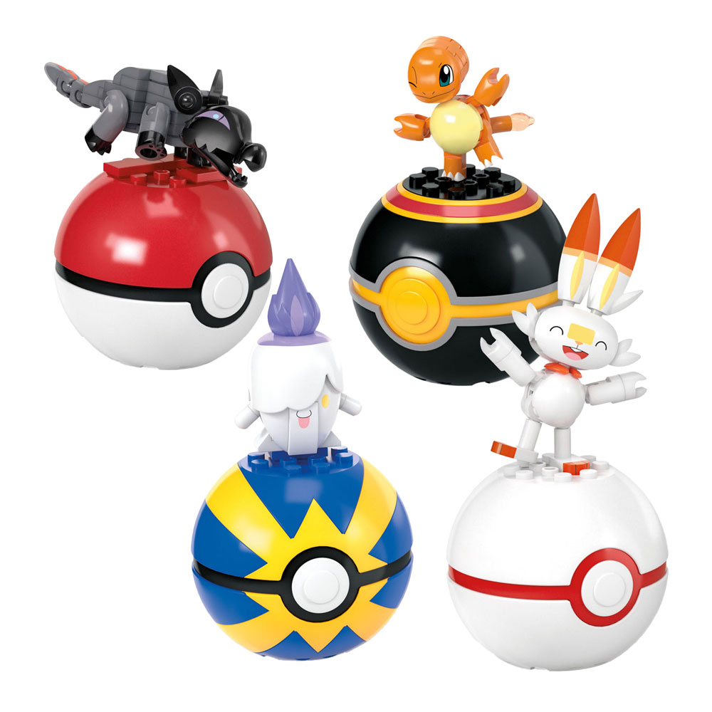 Mega Construx Bouwset - Pokémon Vuur Collectie