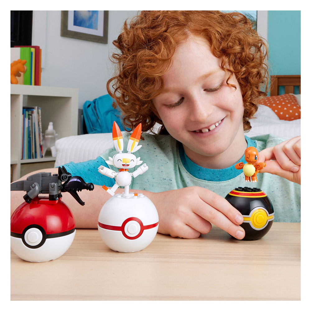 Mega Construx-Bauset – Pokémon-Feuer-Kollektion