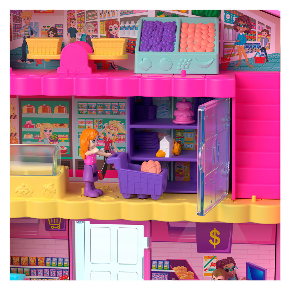 Polly Pocket Pollyville Versmarkt