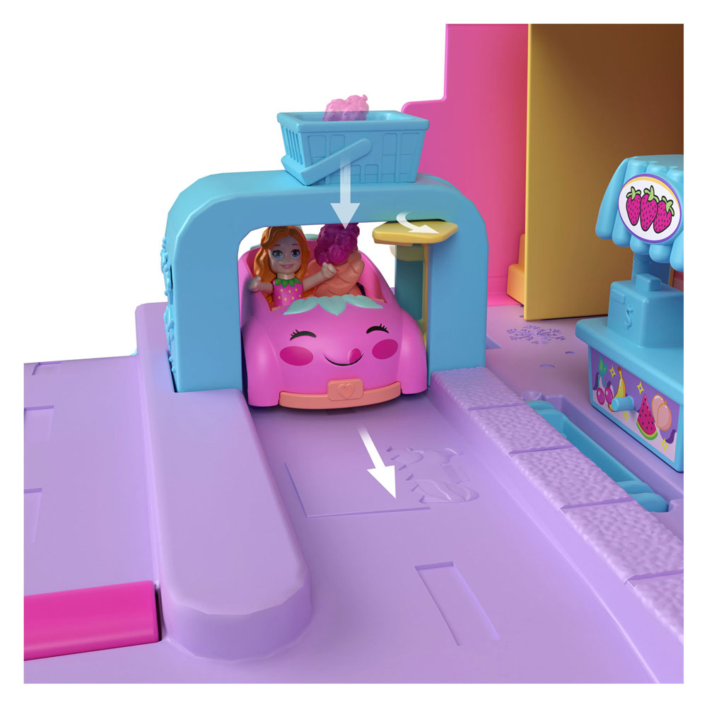 Polly Pocket Pollyville Versmarkt