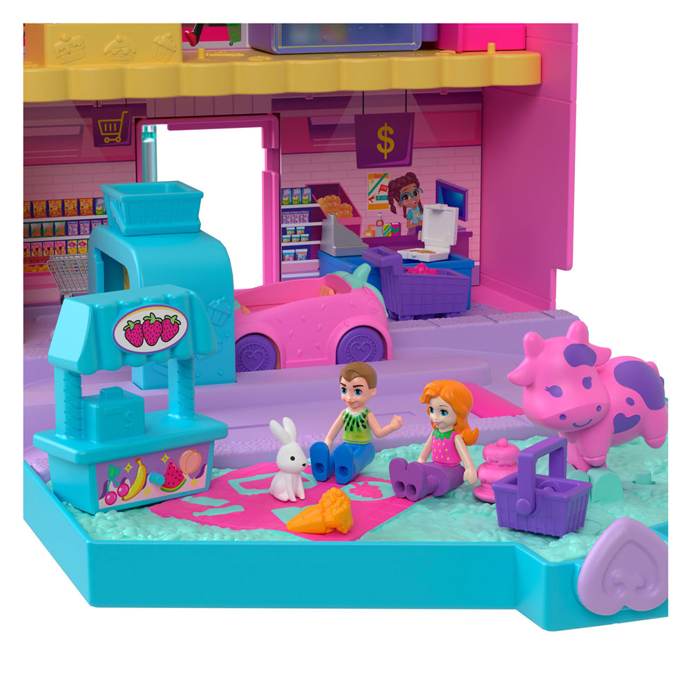 Polly Pocket Pollyville Versmarkt