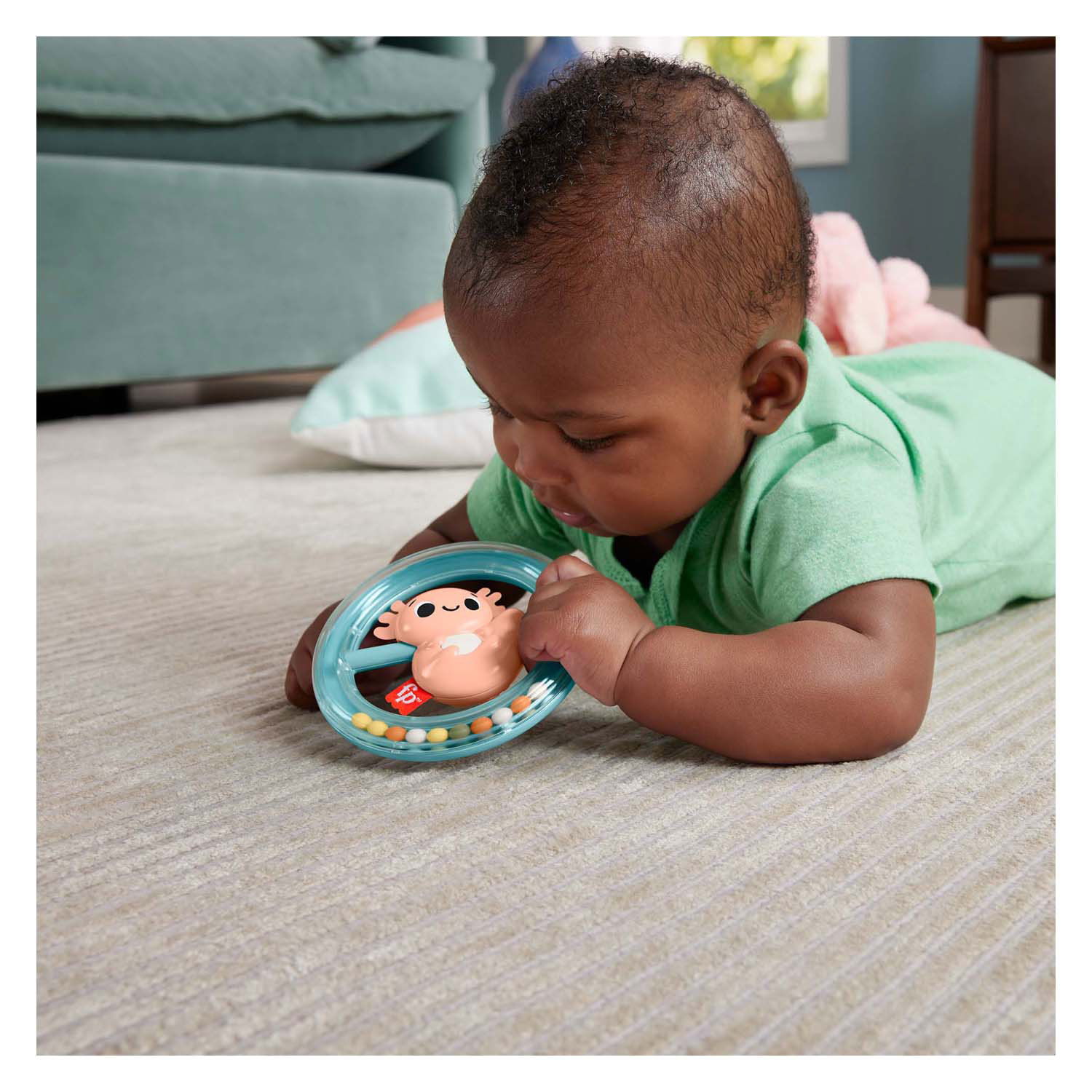 Fisher Price Bijt Rammelaar Axeloth