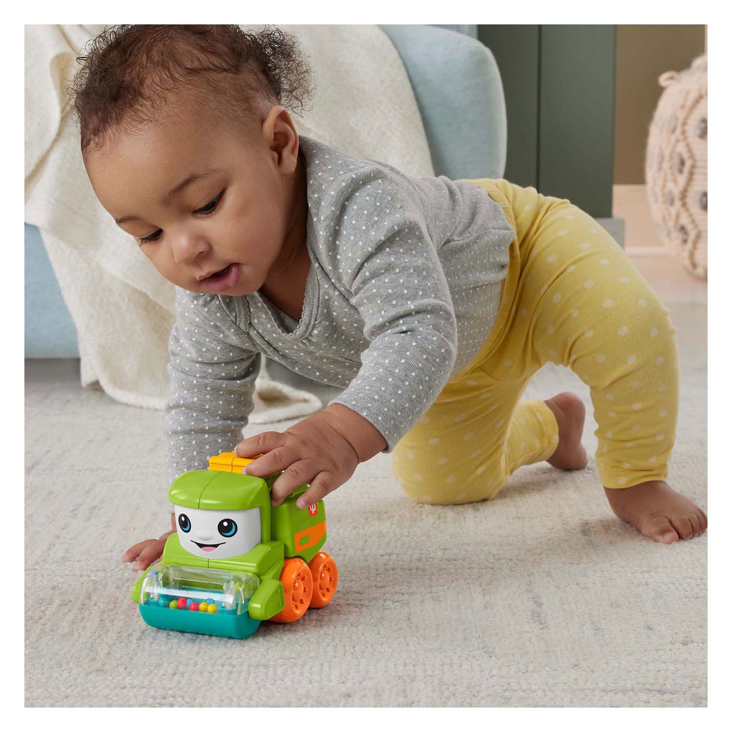 Fisher Price Duw Voertuig Groen